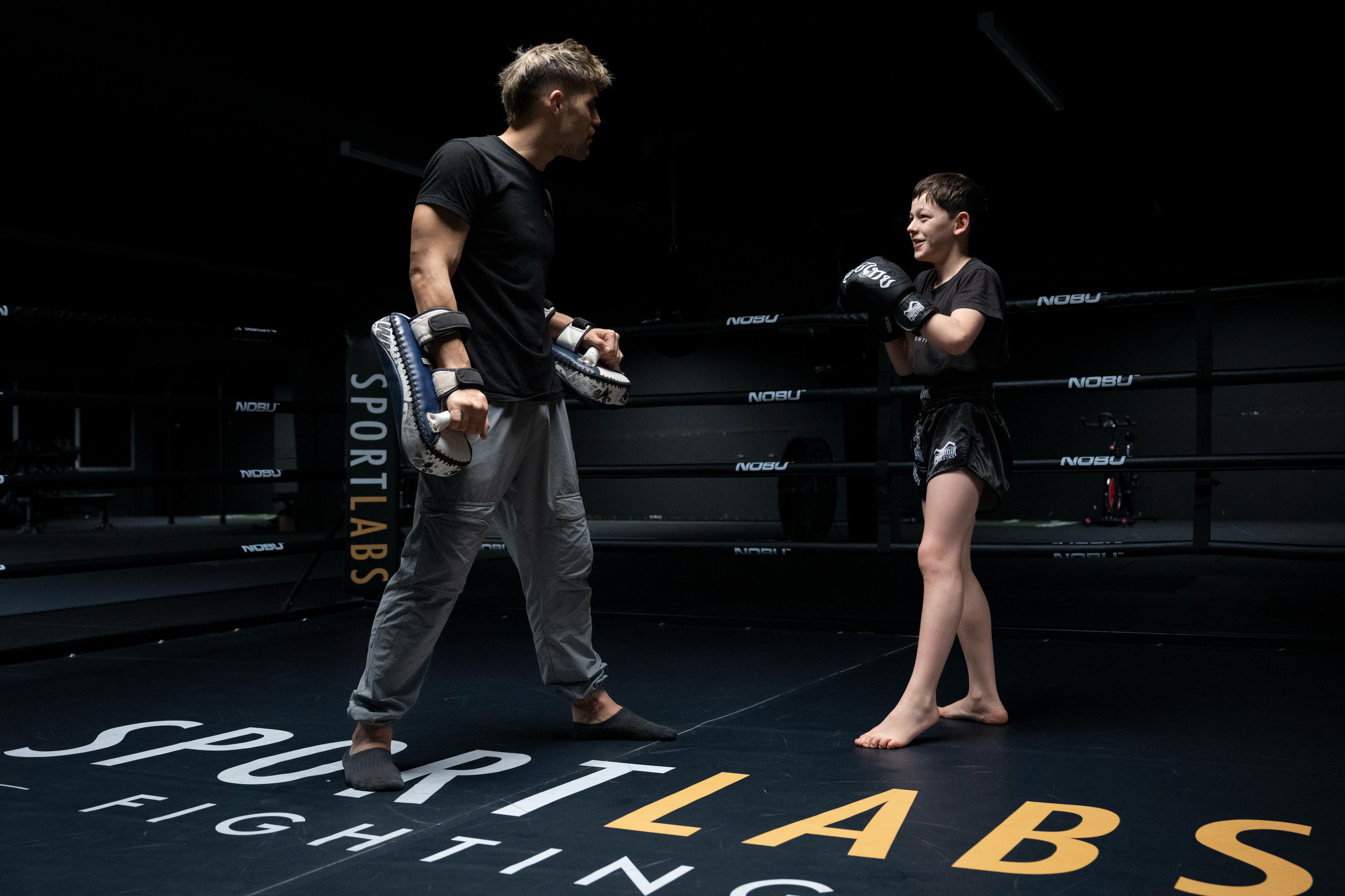 Entraînement aux pads